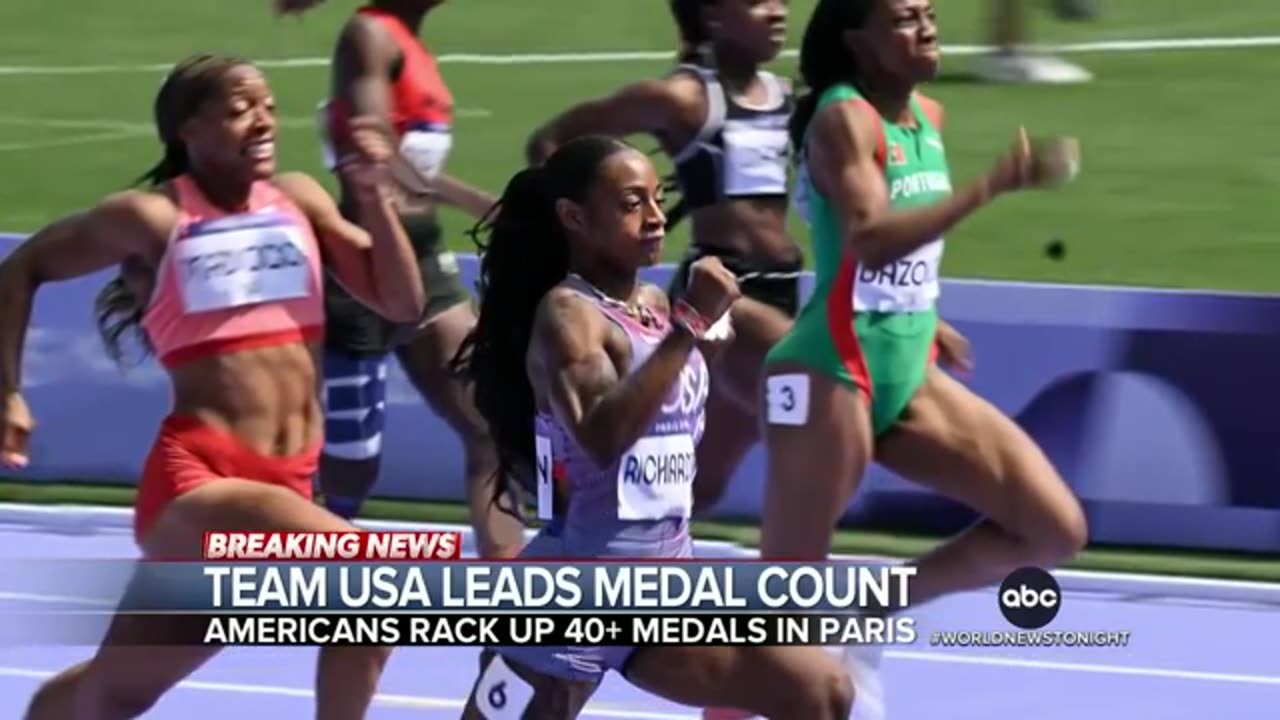 Team USA is winning more medals at the Summer Games in Paris