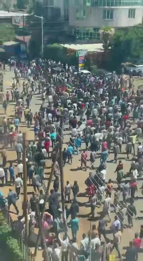 Niger: demonstration supporting the recent coup