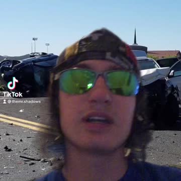 Guy Falls Asleep While Driving… This is What Happens!