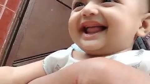 Cute ##Baby ##laughing ##