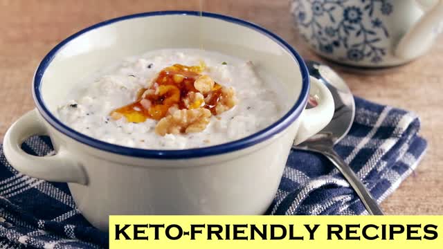 Keto Maple and Walnut Hemp Heart Porridge