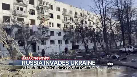 Russia unleashes brutal military assault on Ukraine