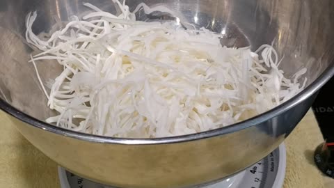 How to make Sauerkraut step 4