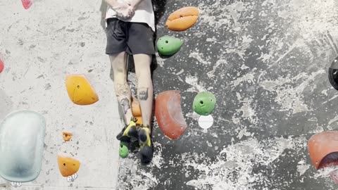 Rock Climbing With No Hands