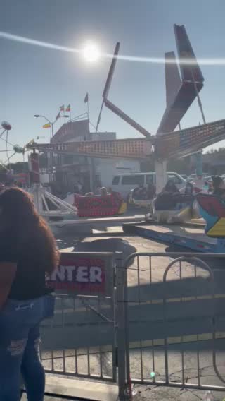 The kid’s at a festival