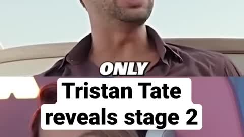 Tristan Tate Reveals Stage 2 #shorts