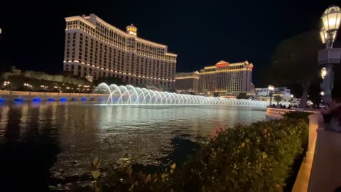 Bellagio Fountains January 24,2021