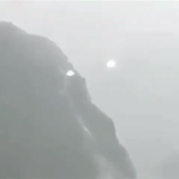 Amazing UFOs in an unknown area
