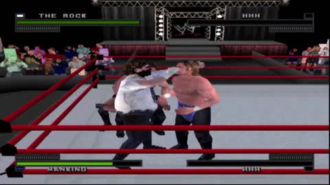 WWF Attitude PS1: Tornado match #5