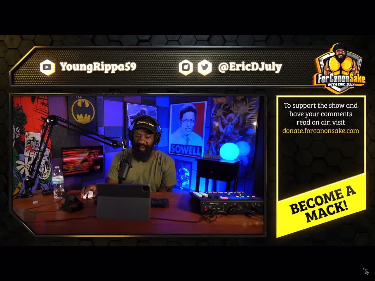 Explicit Eric July pays taxes and can criticize public schools even though he doesn’t have children