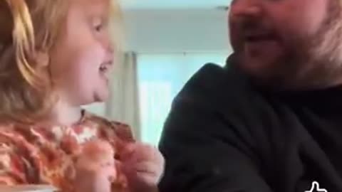 This good Dad teaches his daughter a new word each day. But things didn’t