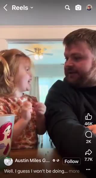 This good Dad teaches his daughter a new word each day. But things didn’t