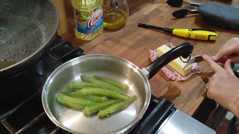 Boiled Okra is a Southern, Slippery, Satisfaction Y'all! CVC's Country Cooking