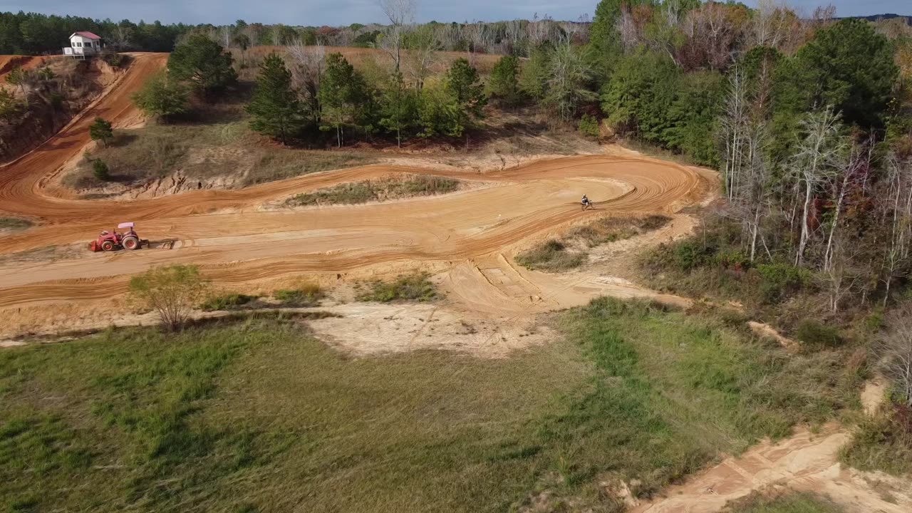 Drone at the MX track