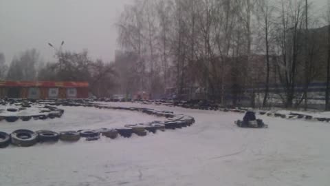 Winter karting