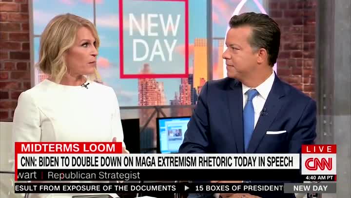 CNN Anchor Says Biden's 'Semi-Fascism' Remark Is 'Not Befitting' Of The President