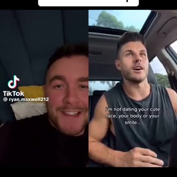 I'm not dating your cute face - Reaction