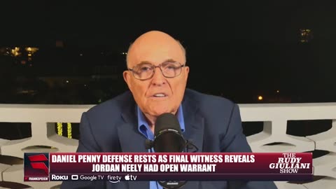 Giuliani: Daniel Penny was Prosecuted Because He's White
