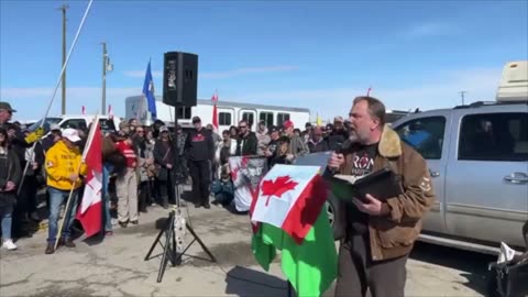 Church Service at the Carbon Tax Protest! - Pastor Artur Pawlowski
