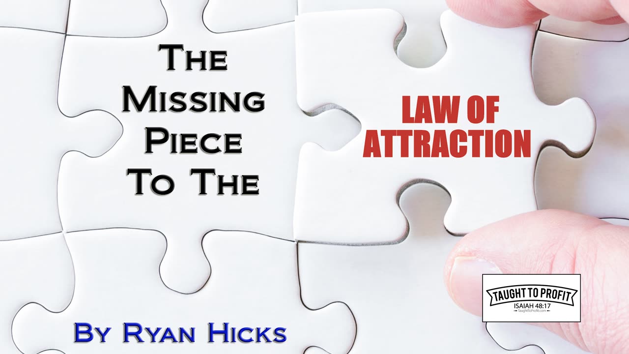 The Missing Piece To The Law Of Attraction - Why The Law Of Attraction Does Not Work For You