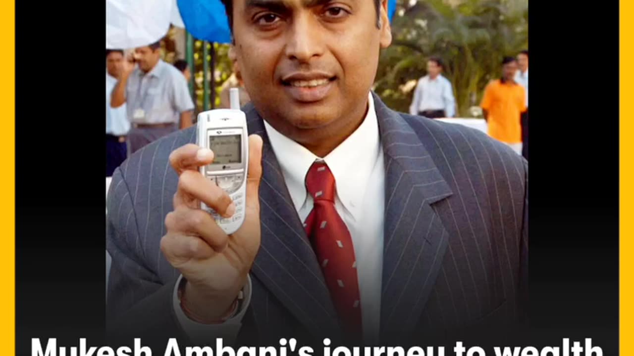 Success story of Mukesh Ambani