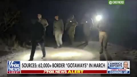 Jaw Dropping Number Of 'Gotaways' At Southern Border About Explode As Part Of Biden's Border Plan