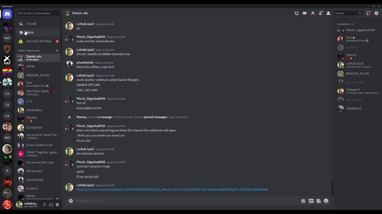 Discord Nuking - Fxck Yxu Indxtries (Scarname Episode 2)