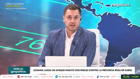 ÚLTIMA HORA | Ucrania lanza un ataque masivo con misiles contra la provincia rusa de Kursk