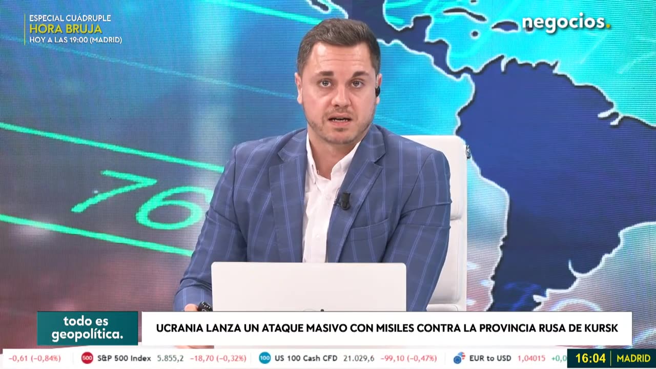 ÚLTIMA HORA | Ucrania lanza un ataque masivo con misiles contra la provincia rusa de Kursk