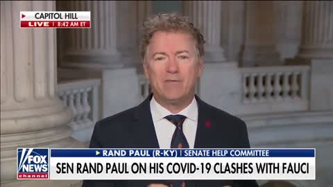 COVID Cover Up? Rand Paul Says It Looks Like It