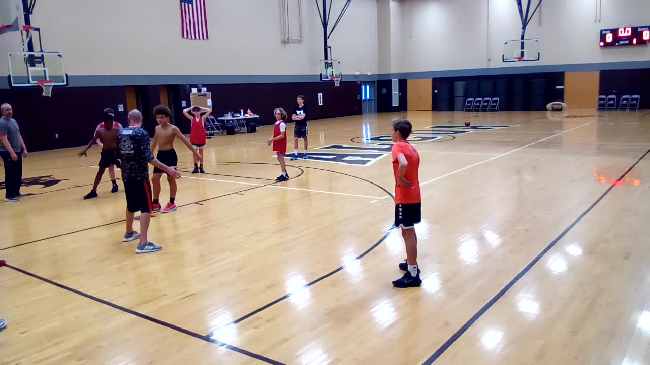 Brick Wall - Zone baseline out of Bounds play - Alcoa Stars 1/17/22