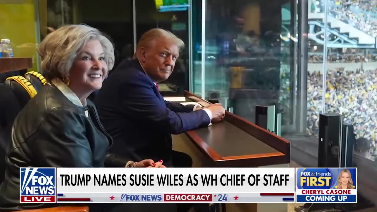 Trump names first-ever female as White House chief of staff