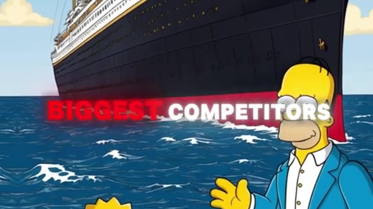 The Simpsons Knew The Titanic Never Sunk‼️