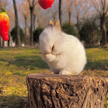 Who can resist a cute bunny?