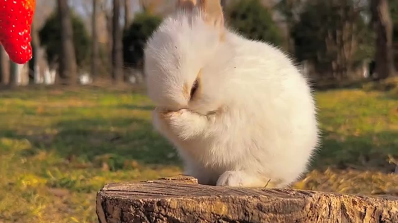 Who can resist a cute bunny?