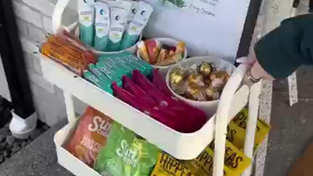 delivery cart refresh! #asmr