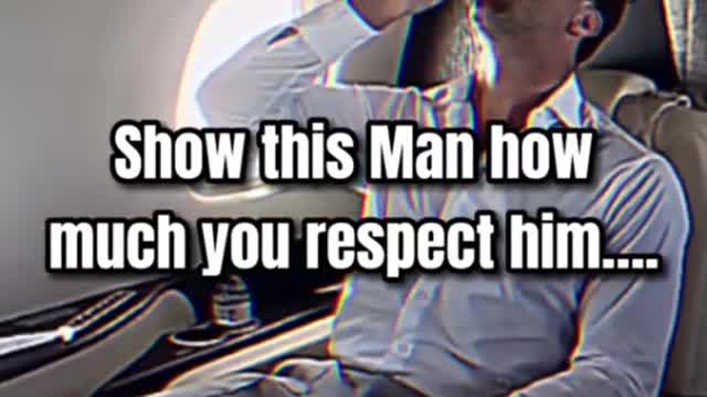 LEAVE A LIKE AND COMMENT TO LET HIM KNOW….#TRISTAN #RESPECT