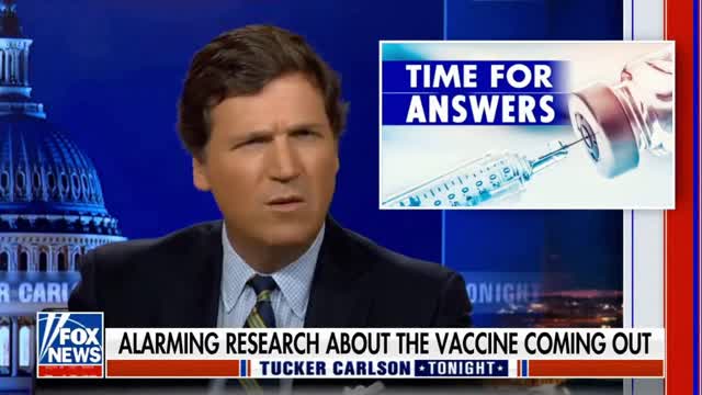 Time for Answers: Tucker Calls into Question the Safety of COVID Injections