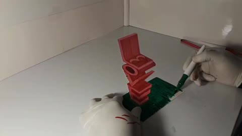 How to draw 3d illusion love