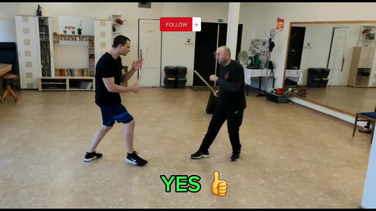 #stick vs stick/bat #escrima #wingchun #streetfights #selfdefence