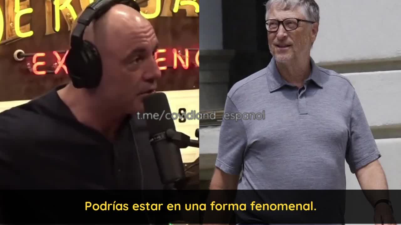 Joe Rogan critica a Bill Gates por ser obeso y poco saludable