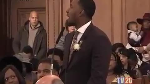 Councilman Basheer Jones 2018 swearing in ceremony: "Allah is the greatest, Takbir"