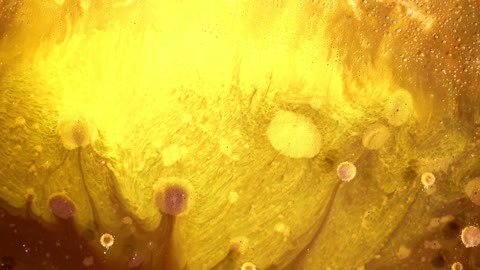 Yellow Liquid in Motion Free Video