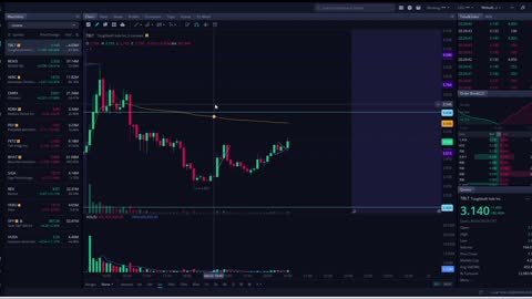 A+ short openning setup failed reversal at the end of the day $TBLT