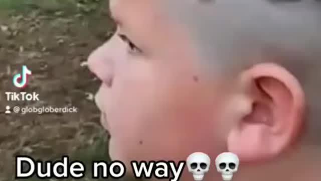 Kid Gets a fortnite Haircut
