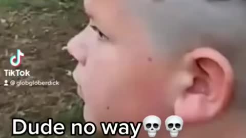 Kid Gets a fortnite Haircut