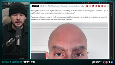 Third Trump Assassination MAY BE HOAX, Vem Miller DENIES He Tried To Harm Trump,SUPPORTS Trump -Pool