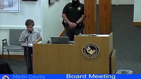 Ten Year-Old Calls Out School Board's Covid Hypocrisy