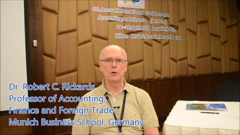 Dr. Robert C. Rickards at AF Conference 2014 by GSTF