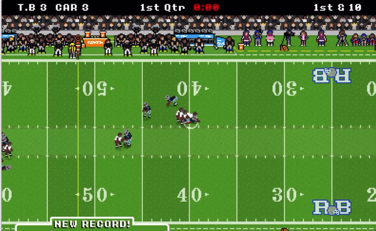 Retro bowl: Tampa bay vs Carolina